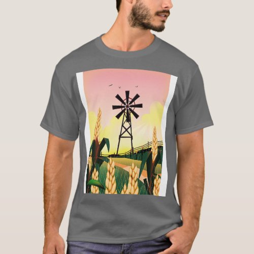 Rural Farmyard T_Shirt
