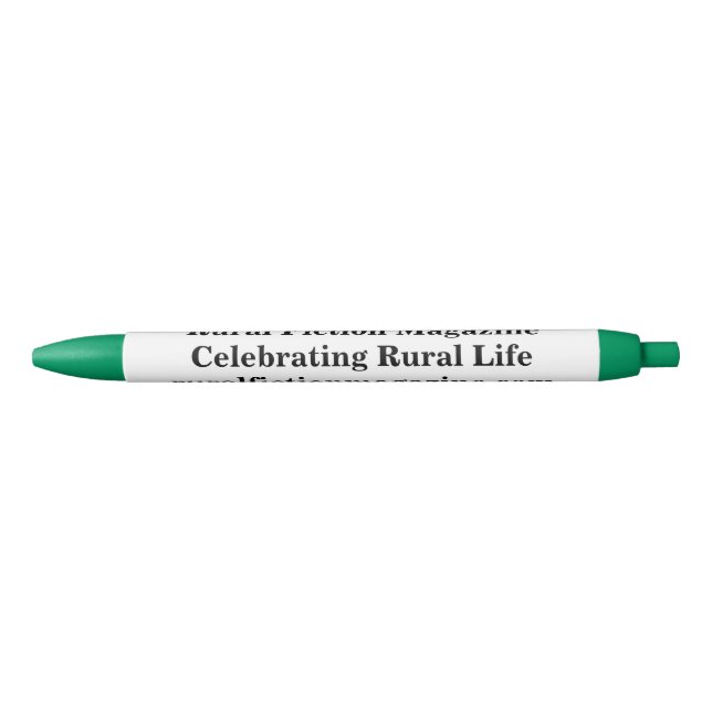 Rural Fiction Magazine  Pen (Front)