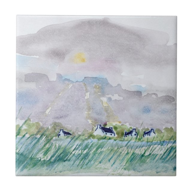 Rural Finistere | Concarneau, Brittany Ceramic Tile (Front)