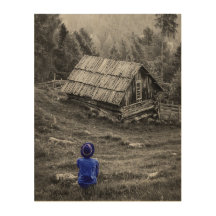Rural House Landscape Minimalist Photography