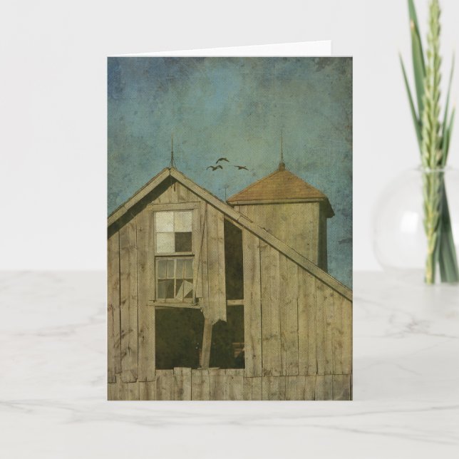 Rural Iowa Barn 5 Card (Front)