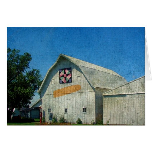 Rural Iowa Barn Birthday Cards (Front Horizontal)