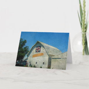 Rural Iowa Barn Card