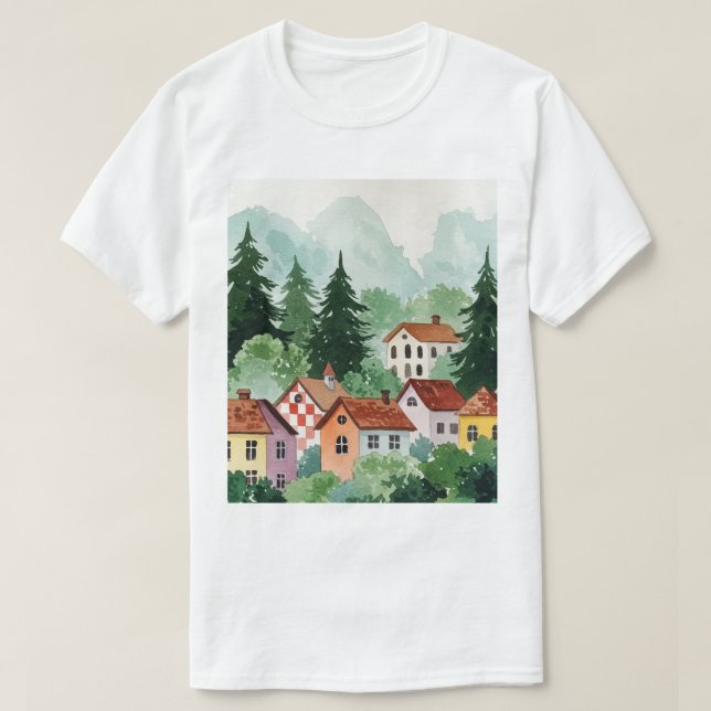 Rural landscape T-Shirt (Design Front)