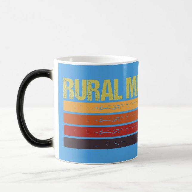 Rural Mail Carrier Limited Edition Color Morph Mug (Left)