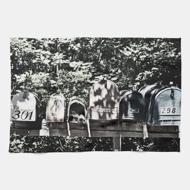 Rural Mailboxes Towel (Horizontal)