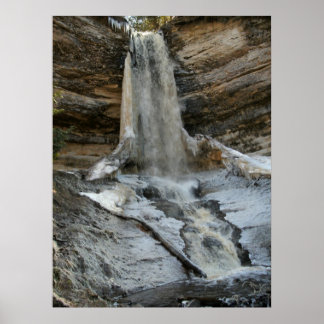 Rural Michigan Waterfall Print