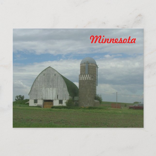Rural Minnesota Postcard (Front)