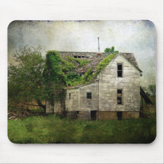 Rural Missouri Abandoned House Mouse Pad