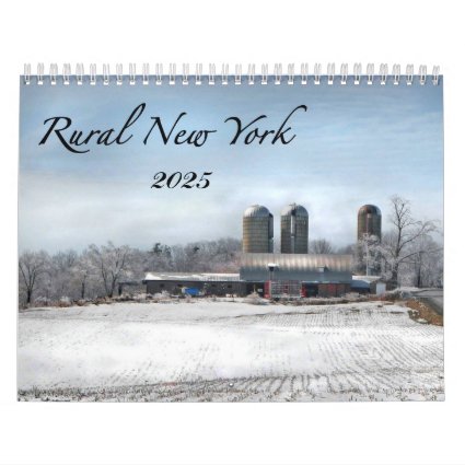 Rural New York 2025 Nature Photography Calendar