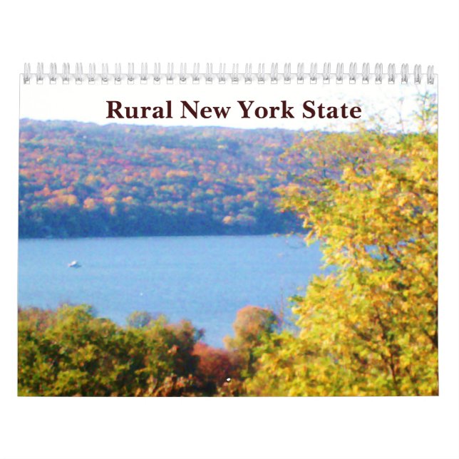 RURAL NEW YORK STATE calendar (Cover)