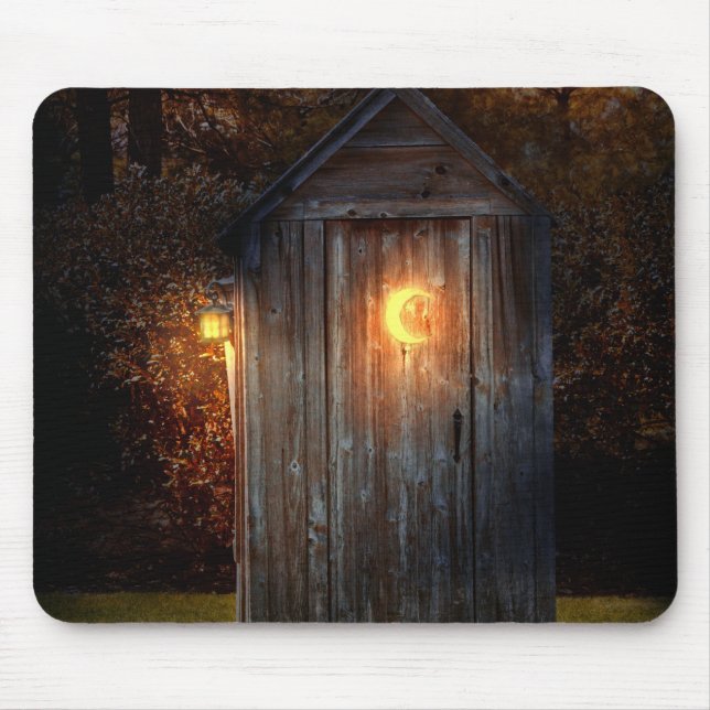 Rural - Outhouse - Do the necessary Mouse Pad (Front)