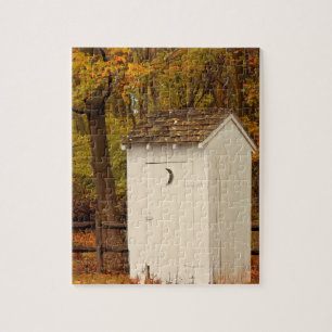 Rural - Outhouse - When nature calls Jigsaw Puzzle