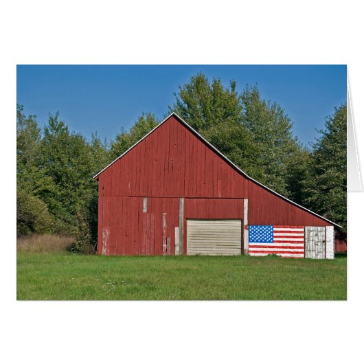 Rural Patriotism Cards (Front Horizontal)