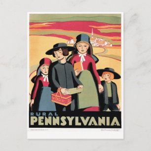Rural Pennsylvania Postcard