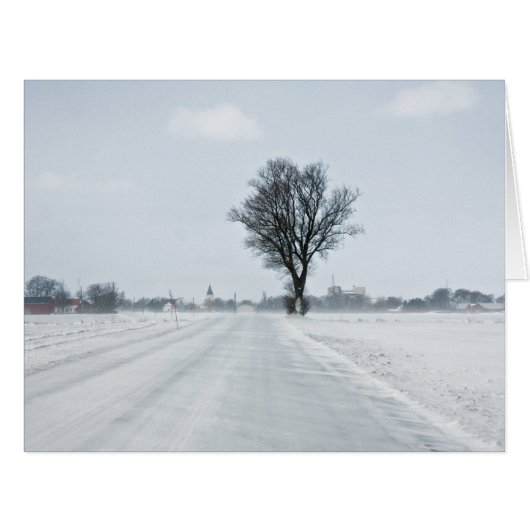 Rural winter road (Front Horizontal)