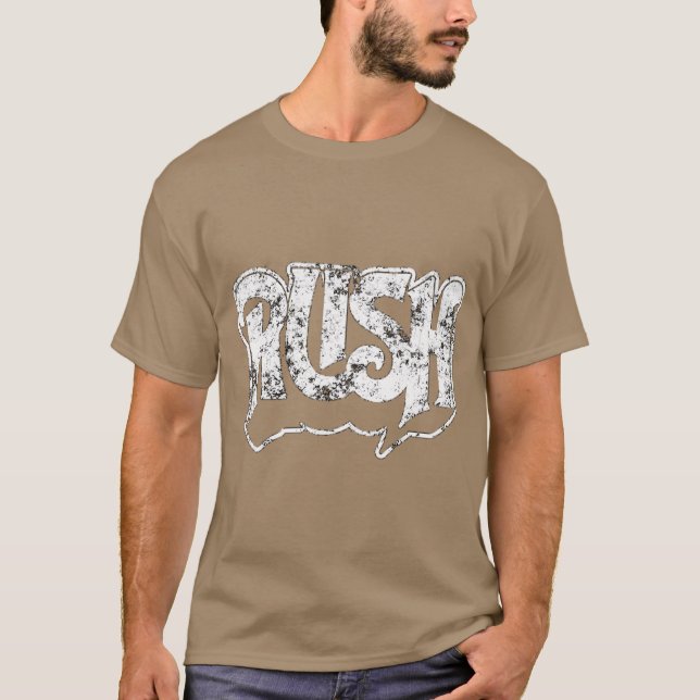 Rush Band retro boy funny T-Shirt (Front)
