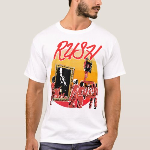 Rush Band Tour 1981 T_Shirt