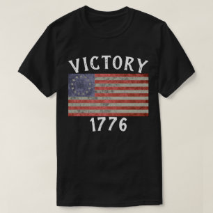 Rush Betsy Ross Flag American victory t shirt
