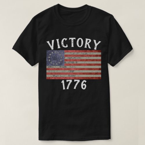 Rush Betsy Ross Flag American victory t shirt