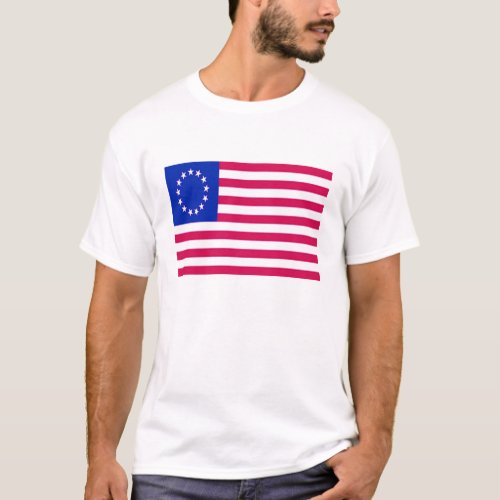 Rush Betsy Ross god bless america T_Shirt