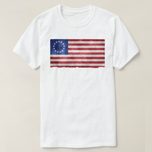 Rush Betsy Ross vintage 1776 god bless america T_Shirt