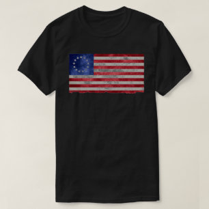 Rush Betsy Ross vintage 1776 god bless america T-Shirt