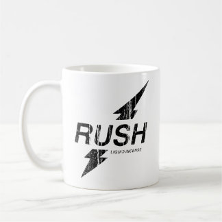 Rush Black Coffee Mug
