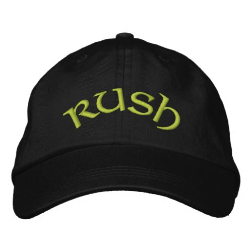 Rush Embroidered Baseball Cap