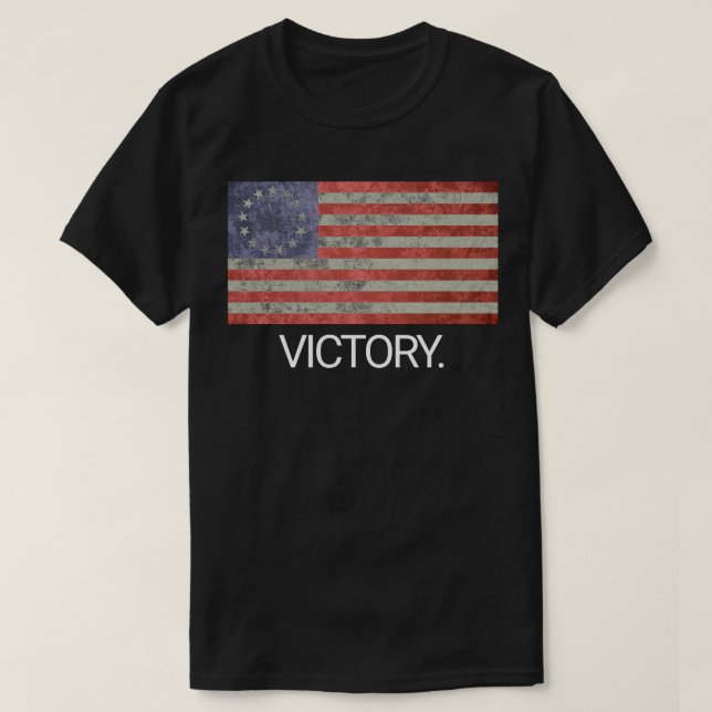Rush limbaugh Betsy Ross Flag American victory T-Shirt (Design Front)