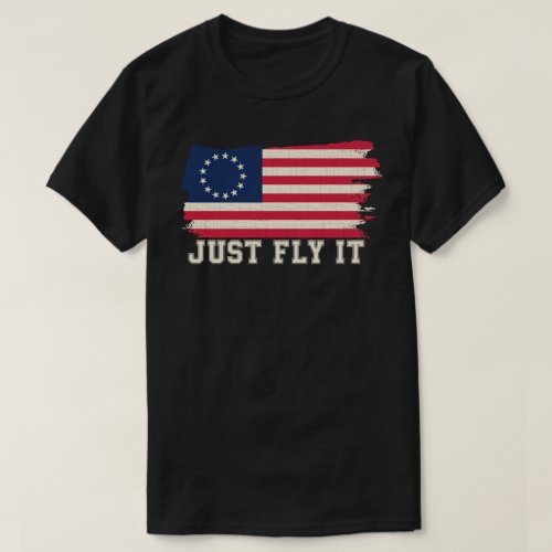 rush_limbaugh betsy ross Flag shirt Just Fly It