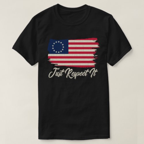 rush_limbaugh betsy ross Flag shirt Just Respect