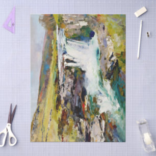 "Rush of the Dales" – A Yorkshire Landscape Tissue Paper