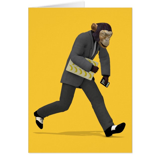 Rush To Monkey Business Cards (Front)