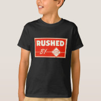 Rushed By Railway Express Agency Kids T-shirt