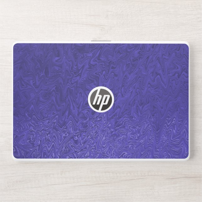 Rushing  Blue...... HP Laptop Skin (Front)