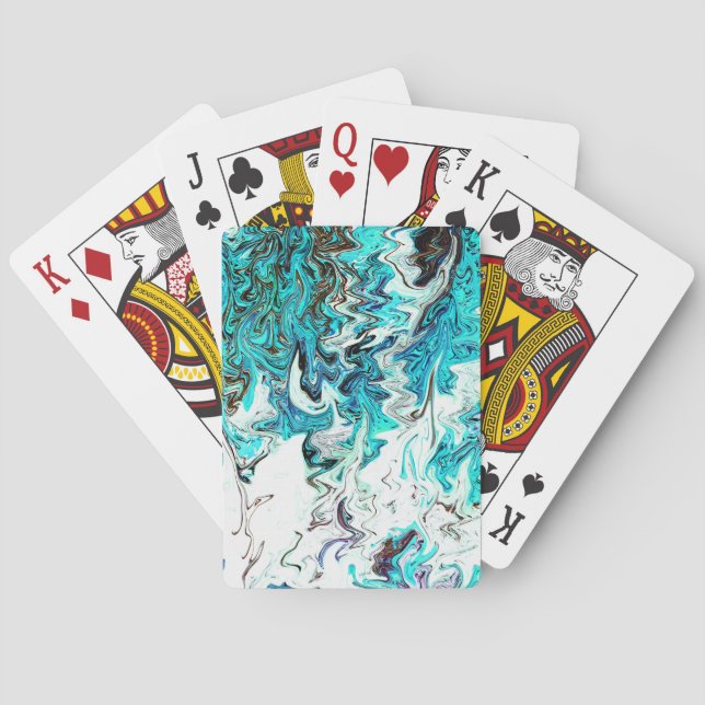 Rushing Sea...... Poker Cards (Back)