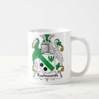 Rushworth Family Crest Coffee Mug