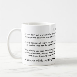 Ruslan's tea cup, If you don't get a lawyer who... Coffee Mug