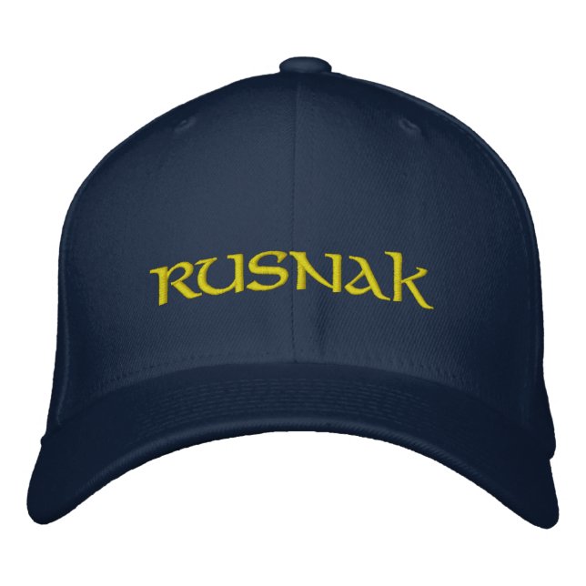 Rusnak Embroidered Hat (Front)