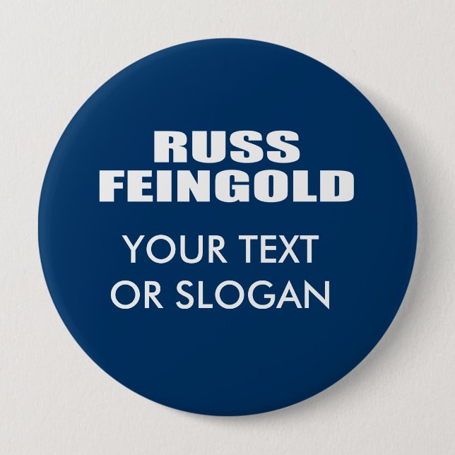 RUSS FEINGOLD FOR SENATE BUTTON (Front)