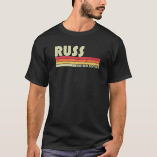 RUSS Gift Name Personalized Funny Retro Vintage Bi T-Shirt