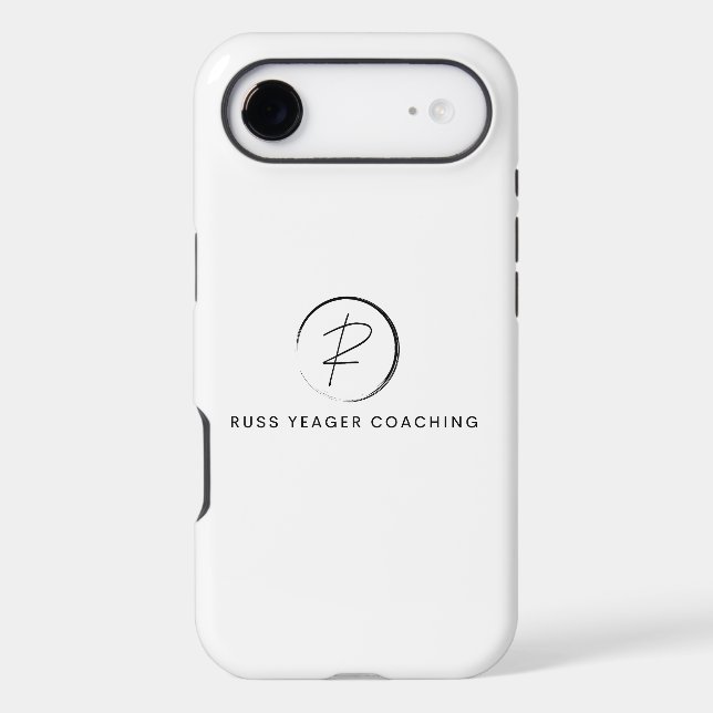 Russ Yeager Coaching Signature Logo Case-Mate iPhone Case (Back)