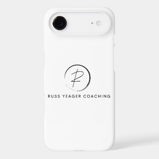 Russ Yeager Coaching Signature Logo Case-Mate iPhone Case (Back)
