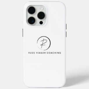 Russ Yeager Coaching Signature Logo iPhone 15 Pro Max Case