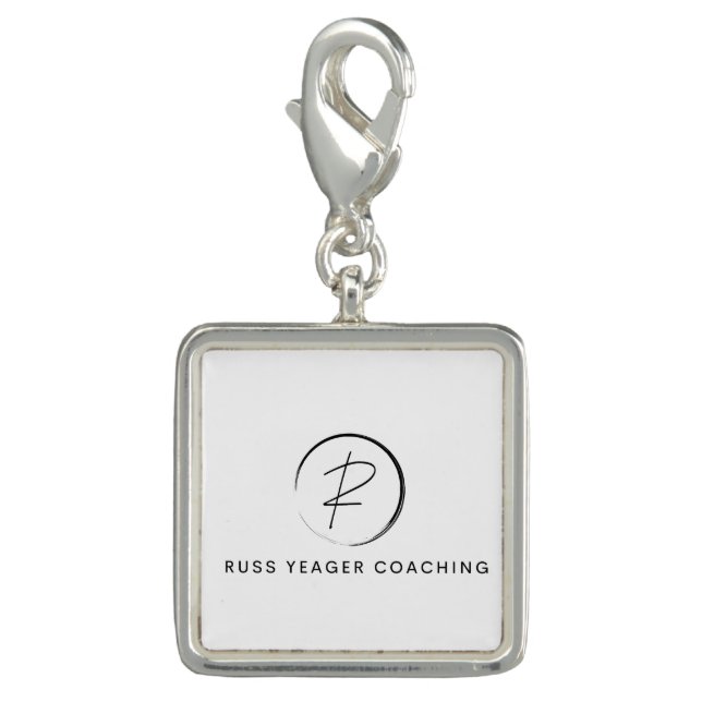 Russ Yeager Coaching Signature Logo Charm (Front)