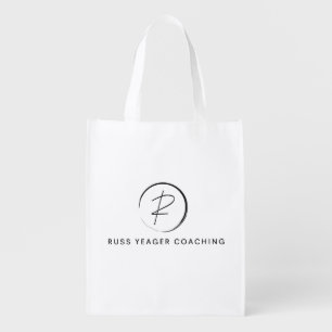 Russ Yeager Coaching Signature Logo Grocery Bag