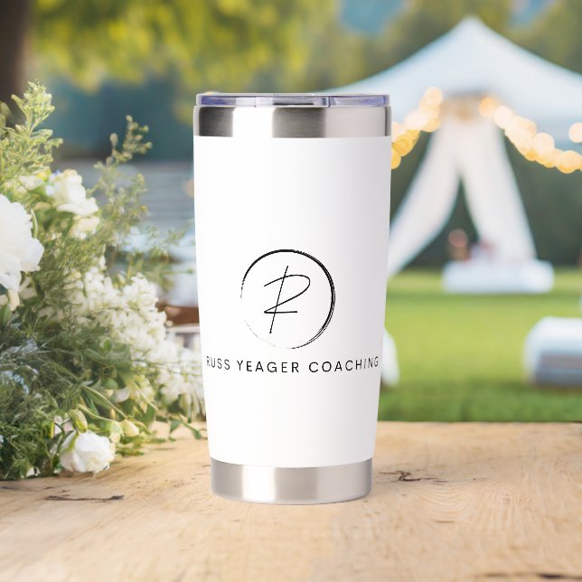 Russ Yeager Coaching Signature Logo Insulated Tumbler (Wedding (Rotated))