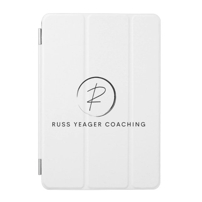 Russ Yeager Coaching Signature Logo iPad Mini Cover (Front)