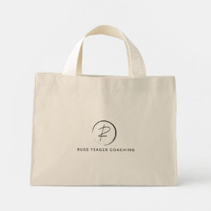 Russ Yeager Coaching Signature Logo Mini Tote Bag